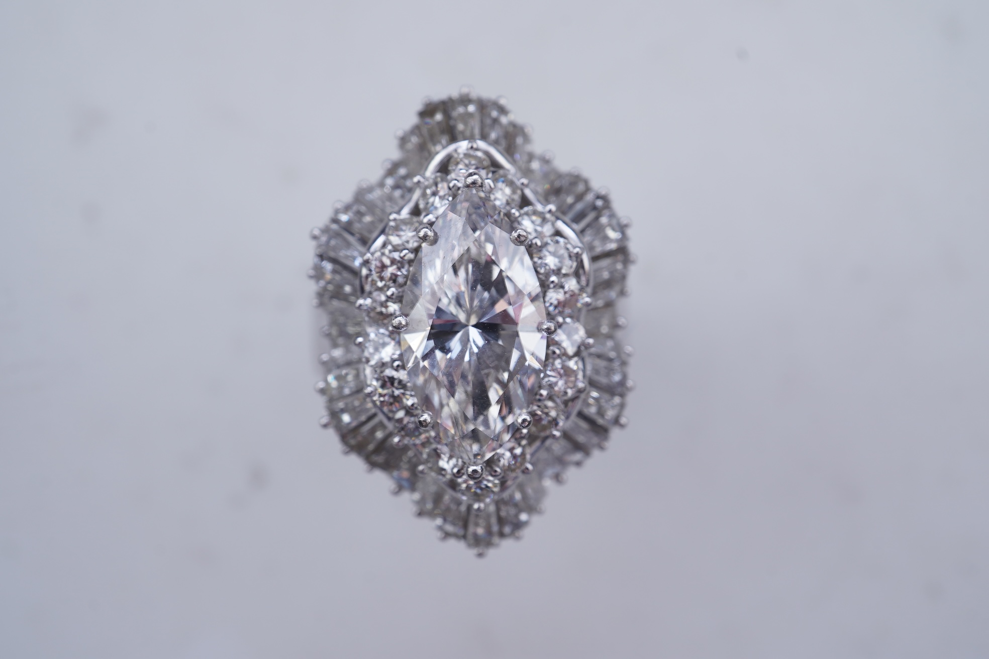 A diamond ring, 1960s